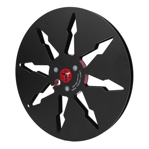 Acouto /4 7 Zoll Leeres Klebeband Reel Open Rolle Sound Tate Leerer Rollen Öffnungsmaschine Teil für Studer 1PCS Gold Zoll Rollen Offenes Rollenband von OU Leer Tape Reelempy Take -up 7 Leer (BLACK) von Acouto