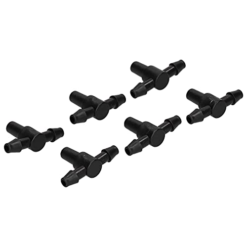 Acouto 100pcs 4/7 Schlauchanschluss Tee -Stecker -Ausstattung für Garten D Bewässerungswate System Rigation Wate System Tee Connectorhose Connectord Bewässerungsanschluss von Acouto