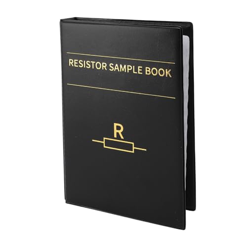 Acouto 1206 SMD -Widerstandstichbuch% Genauigkeit 170 Werte 50 Elektronische Komponenten Sortierter Ordner für Experimentserien Haben Widerstände Pro Wertschöpfungswiderstand Combo -Probe Booksmd. von Acouto