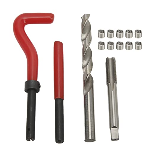 Acouto 15pcs Gewinde Reparatur Kit M10x1.0x13.5mm Metallbohrer Bit Tippen Sie auf Gewinde Einsätze Installation Tool Set Thread Reparatur Reparaturwerkzeug Kitthread Einsatz Kitdrill -Bit Tippen Sie Acouto 15pcs Gewinde Reparatur Kit M10x1.0x13.5mm Metallbohrer Bit Tippen Sie auf Gewinde Einsätze Installation Tool Set Thread Reparatur Reparaturwerkzeug Kitthread Einsatz Kitdrill -Bit Tippen Sie von Acouto