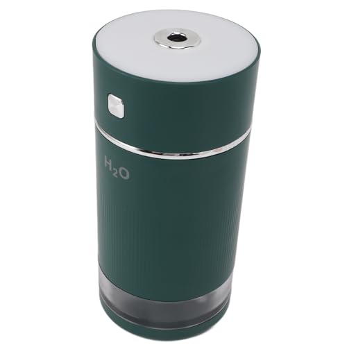 Acouto 2 In der Aromatherapie -Luftbefeuchter USB Tragbarer Luftbefeuchter 240 Ml Kleiner Cooler Nebelbefeuchter mit Farbenfroh (GREEN) von Acouto