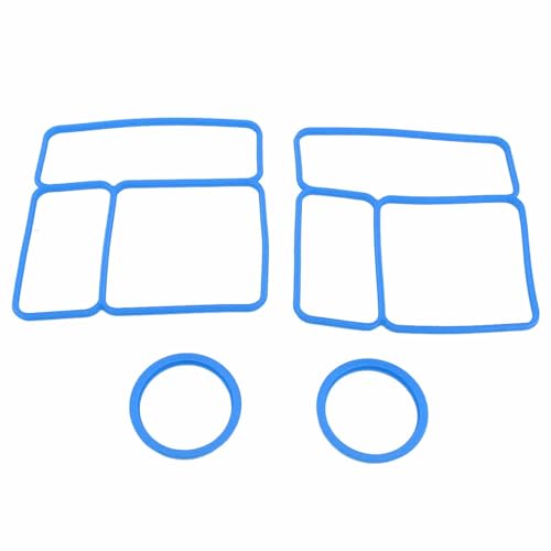 Acouto 2 Packlid -Dichtungsdichtung für Omiebox, Leckere Lunchbox Luftdichte Lebensmittelbehälterdichtung mit Silikon, Speziell für Omiebox Ausgelegt (BLUE) von Acouto