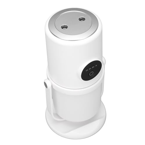 Acouto 300 Ml USB Wiederaufladbare Desktop -Luftbefeuchter Ruhiger Dual -Nebel -Modi Tragbarer Cooler Nebel -Luftbefeuchter mit Ständer für Schlafzimmer -Büro Reise nach Hause (weiß) (WHITE) von Acouto