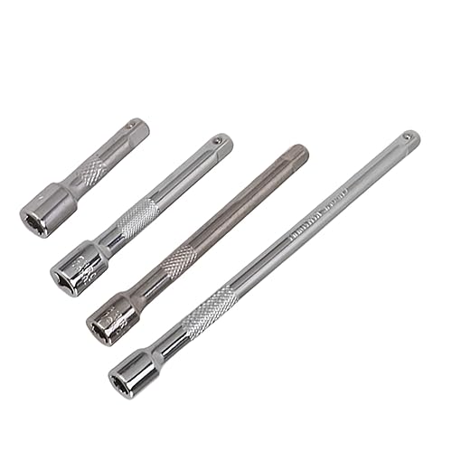 Acouto 4pc /4 Zoll Antriebssocket Verlängerung Set Welle 50 Mm 75 Mm 100 150 Ratsche Verbesserte Grip -Begrenzungs -Faden Antriebsbuchse VerlängerungDrive Steckdose Verlängerungsstock von Acouto