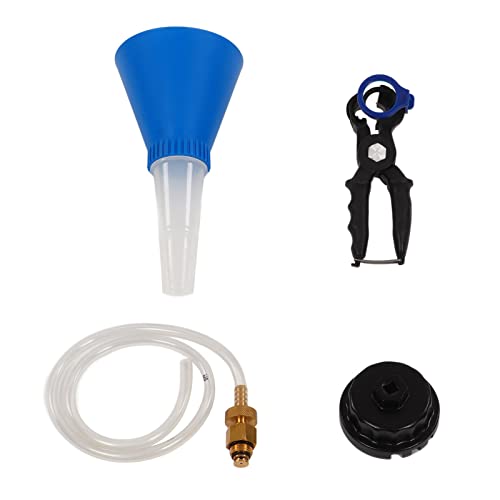 Acouto 4pcs Ölschlüssel Wiederverwendbarer Trichter mit Abflussrohr Kit Ölwechsel Werkzeug für 2,0‑5.7l Motor Ölschlüssel Abflusswerkzeug Setoil Abflussschlauchschlüsselschwärme A von Acouto