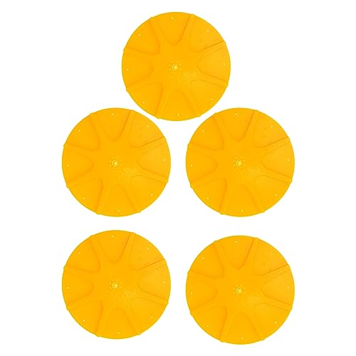 Acouto 5pcs Runde Bienenfluchtwerkzeuge, Kunststoff -Bienenstocktür -Torausrüstungen Imkermaterial mit Engen Design für Honigernte Acouto 5pcs Runde Bienenfluchtwerkzeuge, Kunststoff -Bienenstocktür -Torausrüstungen Imkermaterial mit Engen Design für Honigernte von Acouto