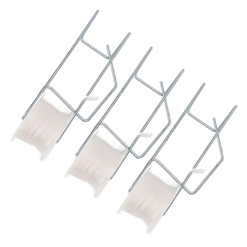 Acouto 6 Stück Pflanzenrollenhaken aus Verzinktem Stahl, Tomatenrankenklammern mit 15 M Nylonseil für Gewächshaus, Gartenarbeit, Bauernhof, Spalier Acouto 6 Stück Pflanzenrollenhaken aus Verzinktem Stahl, Tomatenrankenklammern mit 15 M Nylonseil für Gewächshaus, Gartenarbeit, Bauernhof, Spalier von Acouto