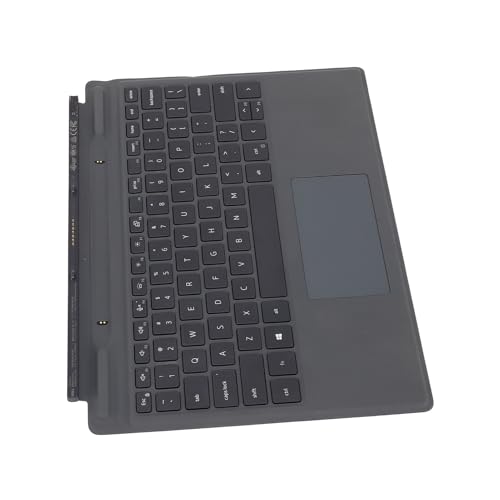 Acouto Abnehmbare Laptop-Tastatur mit Hintergrundbeleuchtung für Latitude 7320 7310, Nahtlose Verbindung, Touchpad, Leicht und Tragbar von Acouto