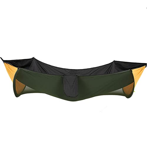 Acouto Automatic Quick Open Net Hängematte Tragbares Schwung Schlafende Hängematte für Travel Yard Wandering Dreaming Campingplätze Automatisches Hängematten -Kampen -Hängematten von Acouto