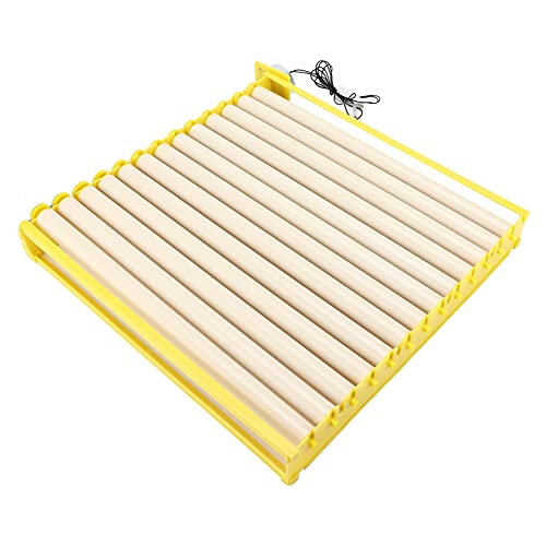 Acouto Automatisches Ei-Inkubation-Tablett für Hühnerente-Gänse-Wachtel, 156 Kran-und Wachtel-Eier-Kapazität, 360-Grad-Eierdreh-Design, Einstellbarer Abstand, Geräuscharmer Betrieb (220V) von Acouto