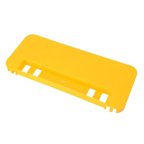 Acouto Bienenzukeke -Unklapper Tankhalter, Plastikschaufel -Schaberwerkzeug für Bienenstockrahmen mit Honig -Extraktionsgebrauch (Yellow) von Acouto