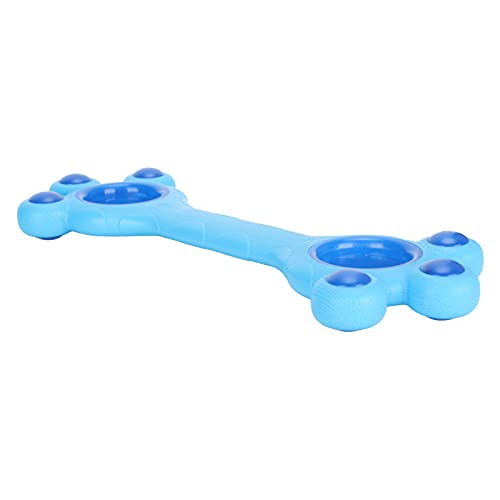 Acouto Bone S Dog CHEW Toy Haustier Spielen Zähne Zähne Interaktive Biss Toylight Blue Geeignetes Schlepper? Kray Bone CHEW Toydog KAUEN TOPETE ZEETHE Toydog KAUK KÜHLSCHALTPPET PLAYK (hellblau) von Acouto