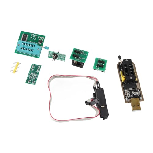 Acouto CH341A USB-Programmierer, Schneller Programmieren, Geeignet für Flash der Serie 24 25, für TV-Gerät-Speicher, Desktop-Motherboard, LCD, Notebook-Router, Entsperrsoftware Acouto CH341A USB-Programmierer, Schneller Programmieren, Geeignet für Flash der Serie 24 25, für TV-Gerät-Speicher, Desktop-Motherboard, LCD, Notebook-Router, Entsperrsoftware von Acouto