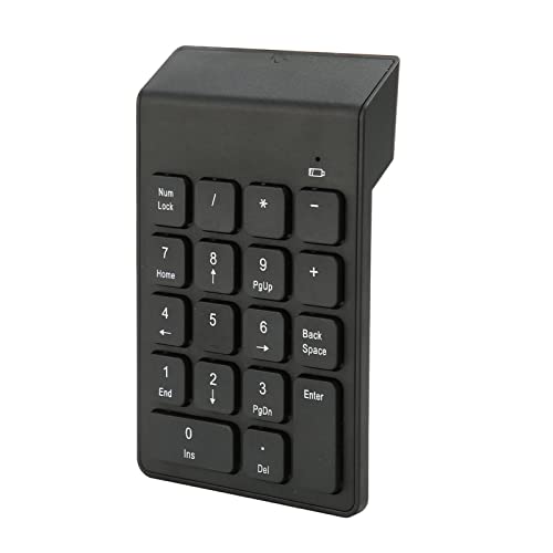 Acouto Chocolate Keys Ziffernblock, Schlankes Design für Tabellenkalkulationen und Buchhaltung von Acouto