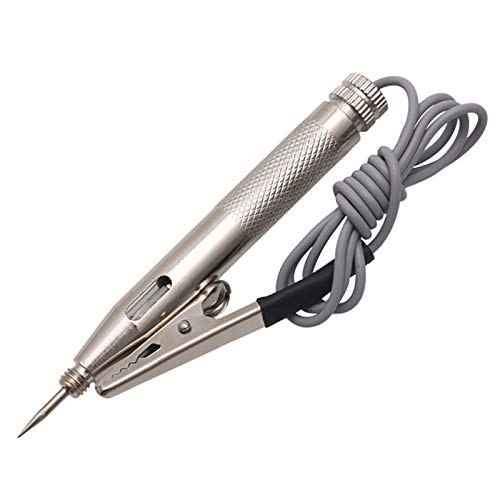 Acouto DC 6-24V Auto-Auto-Schaltkreis-Tester Lampenspannungstestpenserdetektor-Sonde Live-Hand. Kabel des Erdungstests Bis mit Booten Autozyklen -SpannungstesterDektekte von Acouto
