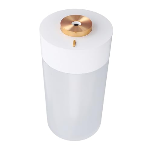 Acouto Desktop -Luftbefeuchter 350 Ml Kontinuierlich Intermittierendes Spray Trockenbrennender Ruhiger USB -Luftbefeuchter mit Nachtleuchten mit und 350 Ml, die Atomi Desktop Luft (WHITE) von Acouto