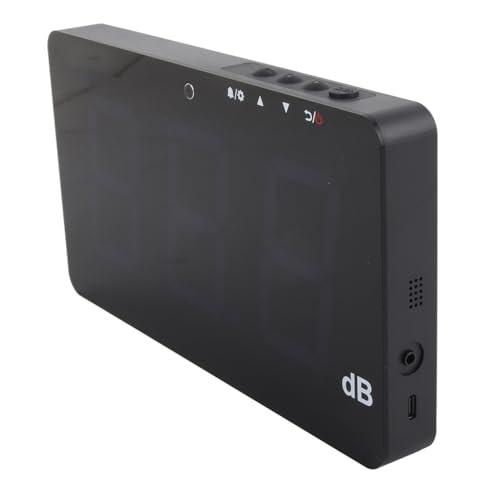 Acouto Digital Audio Level Meter SW-525A mit Großem LCD-Bildschirm und Sommeralarm für Fabrikgeräusche von Acouto