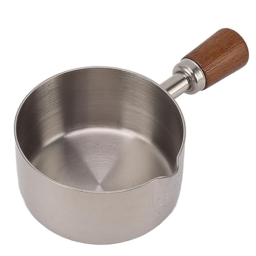Acouto Edelstahl -Sauce -Tasse, Langlebiger Gewürzbecher mit Präzisen Messungen, Schnämchendesign, für Zuhause, Restaurant, Picknick Im Freien, Kochsauce Cup Professional (80 ml) von Acouto