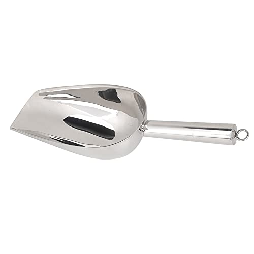 Acouto Eislöffel Süßigkeiten Haustierfutter Kaffeebohnen Schöpflöffel Edelstahl Lebensmittel Tee Getreide Eis (18OZ) von Acouto