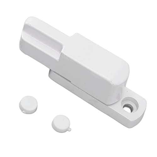 Acouto Fenster Schärpe Sperre Aluminiumlegierung Diebstahl T Type Proof Lock für Home Security White Das und Das OP -Fenster Schärpe Sperrwindow LatchChild Proof Security Lockwindow (WHITE) von Acouto
