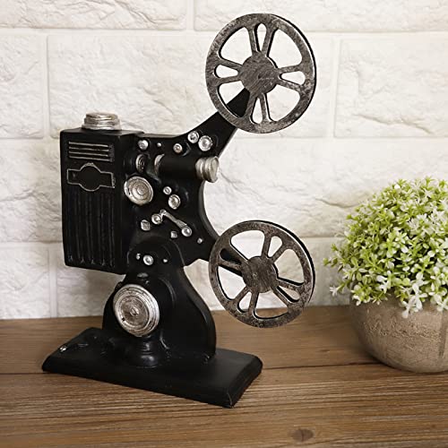 Acouto Filmrequisiten, Vintage Harz Filmprojektor Modell Figur Figur Requisiten Wohnkultur von Acouto