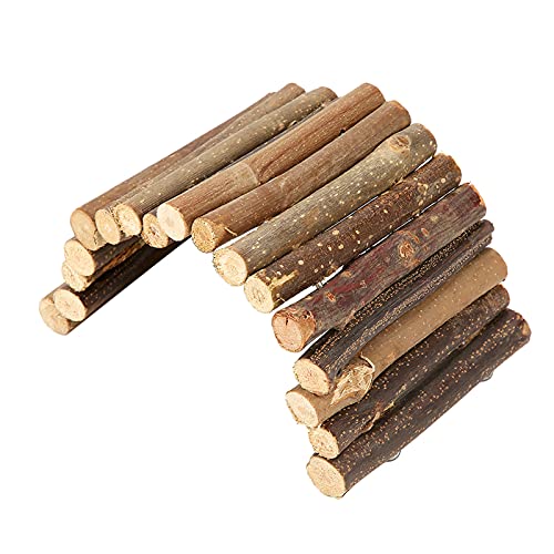 Acouto Hamster Bendy Holzbrücken Leiter Haus für Reptilien Nagetiere Kleines Tierkauen Spielzeug aus Sticks Holzdraht Metall Be Hamster Bridgewood Bridge Toymice Bendy Bridgerodents (kleine Größe) Acouto Hamster Bendy Holzbrücken Leiter Haus für Reptilien Nagetiere Kleines Tierkauen Spielzeug aus Sticks Holzdraht Metall Be Hamster Bridgewood Bridge Toymice Bendy Bridgerodents (kleine Größe) von Acouto