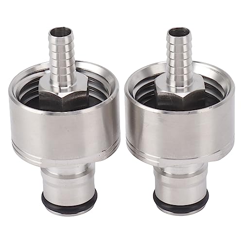 Acouto Hochwertige Kohlensäurekappe Food Safe Pet Bottle CO2-Kopplungskappe für Soda-Bier, Großartige Leistung, 2pcs von Acouto