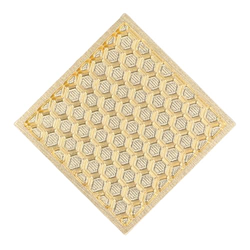 Acouto Ice Cube Maker Stamp Tablett, Kupferhandwerk Moderne Eispresse für Cocktail mit Bar Party (A04) von Acouto