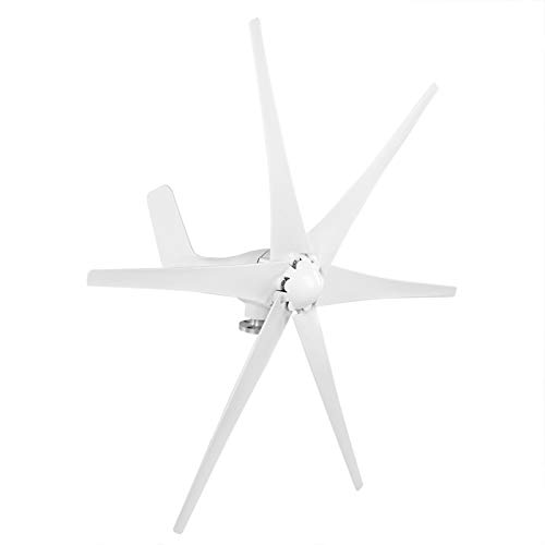 Acouto Kleine 6 Schaufel/Flügelwindgenerator - Hohe Auslastung, Einfache Installation für Mobilhäuser Ladung (24V) von Acouto
