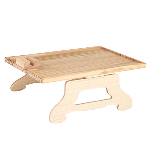 Acouto Klemmsofa Halter Tischzimmer Espers Wohnzimmer Organisator Holz Holz Bettwäsche Tisch Stehende Party (Rechteckig) von Acouto