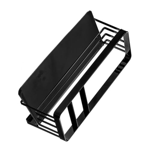 Acouto Küchenspüle Multifunktionaler Arbeitsplattenschwamm Abflussrock Fenster Block (BLACK) von Acouto