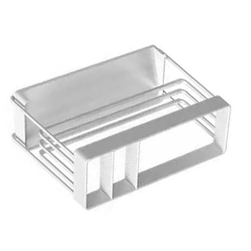 Acouto Küchenspüle Multifunktionaler Arbeitsplattenschwamm Abflussrock Fenster Block (WHITE) von Acouto