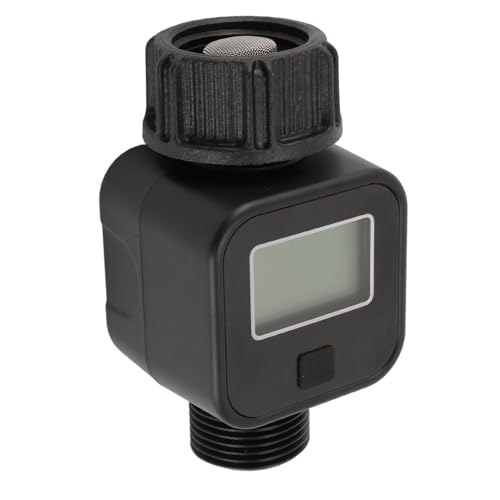 Acouto LCD -Messgerät Standard 3/4 -Zoll Gewindeanschluss Außenschlauchbefehlsmessgerät für Düsensprühliter. In In Sprink LCD Methergarten Schlauch Messer Sprühgerät Messwassermessgerät für von Acouto