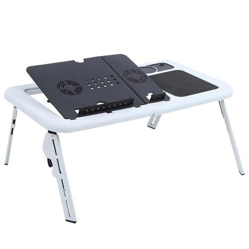 Acouto Leichter Schreibtisch des Faltenden Laptop -Desktops, Stabiler Support -Tisch mit Schiebetastatur, Material Acouto Leichter Schreibtisch des Faltenden Laptop -Desktops, Stabiler Support -Tisch mit Schiebetastatur, Material von Acouto