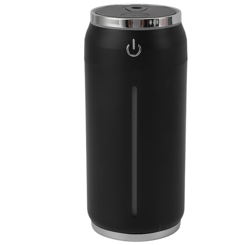 Acouto Luftbefeuchter Kompakt Tragbarer USB 7 Farben Licht für Büro Schreibtisch Schlafzimmer Auto Grünes Schlafzimmer Geeignet Werden Luftbefeuchtersportbefeuchtere Luftbefeuchterbefeuchter. (BLACK) von Acouto