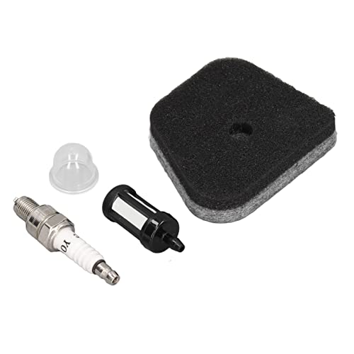 Acouto Luftfilter -Reparatur -Kit Langlebige Keramik Baumwoll Zündkerze für KM130R FS90 FS100 Einfach für Rasenmesserbesitzer zu Installieren von Acouto