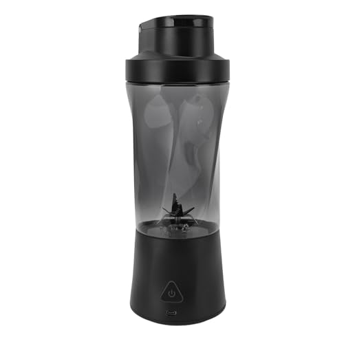 Acouto Mixer 6000mAh USB Wiederaufladbare 6 Blätter Selbst Tragbare Entsafter mit Deckel für Shakes 0 der Geschwindigkeiten und Effo -Elektro -Mixer Blenderpersonal Blenderpersonal Juicerusb von Acouto