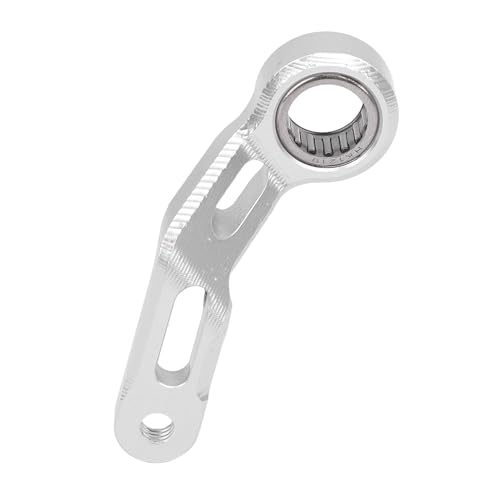 Acouto Motorradausrüstungsunterstützung Aluminiumlegierung Hebelstabilisatorhalter für MT09 Tracer 900 FZ09 FJ09 XSR900 NIKEN Motorradausrüstung Unterstützung Motorycle Hebel Stabilisator (SILVER) von Acouto