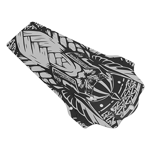 Acouto Mountain Bike Mutguard Universal Madguard Front und Heck Anwendbar, um Faltungsvolle Fahrräder PP -Material zu Bergab (Kriegertyp) von Acouto