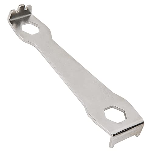 Acouto Multifunktionsfärbem Stahlkettenmutter Rep Tool Kurbel Entfernung BRECHEN SP für SM -Größe Licht aus Hochwertigem Färbung Stahlmaterial, Robust und langlebig. Scheibennagelfixierschlüssel, von Acouto