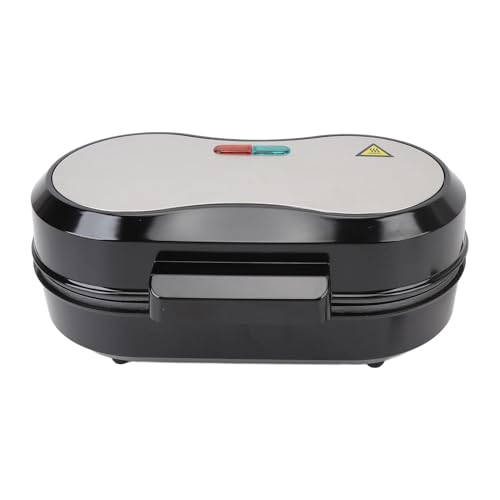 Acouto Non -Stick -Omelette -Hersteller, Hochleistung 850W Doppel -Mini -Grillhersteller -Frühstücksmaschine mit Sicherem Griff Zum Mittagessen, Snacks (220V) von Acouto