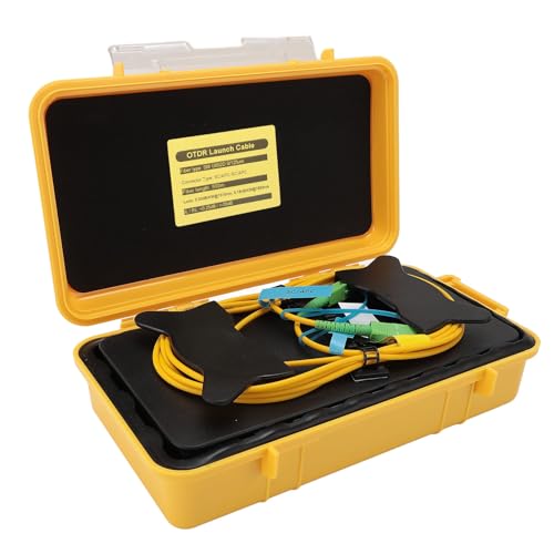 Acouto OTDR -Kabel 500m SM G652D /125um Faser OTDR -Test Verlängerungskordkasten für LAN WAN MAN Das Kabel Minimieren Konstruktion CableOtdr Testverlängerungskabel500m Testkabel von Acouto