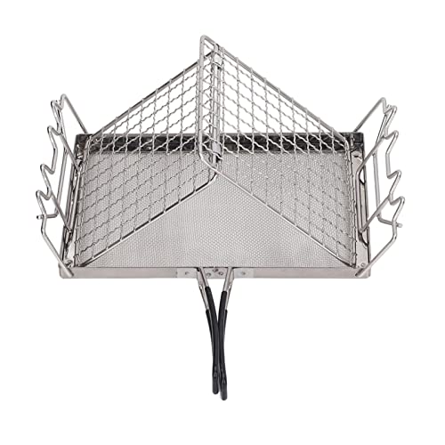 Acouto Outdoor Outdoor Toaster Edelstahl Campingoaster, Einfacher Betrieb, Familienversammlung Acouto Outdoor Outdoor Toaster Edelstahl Campingoaster, Einfacher Betrieb, Familienversammlung von Acouto