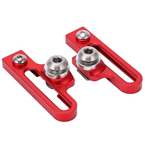 Acouto Roadbike C Klemmbremsbelastung Aluminiumlegierungsverlängerung C -Bremssattel -Adapterbremsen, Leichte Dauerhafte Wärmeabteilung, für 55 Mm Lang Austauschbarer Kleber Geeignet (Rot) von Acouto