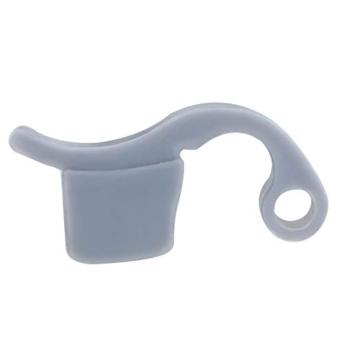 Acouto Sackgasmixerschlacke Stopper, Grau Hohe Genauigkeitssaft -Saftmixer -Zubehör -Silikon -Ersatzteile mit Einfacher Installation für Hu600 -Typen von Acouto