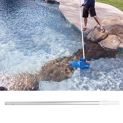 Acouto Schwimmbad Aluminium Teleskopstange für den Pool mit Ergonomischem Griff von Acouto