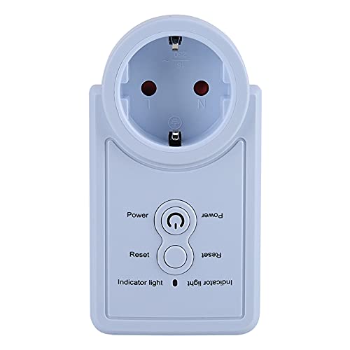 Acouto Smart GSM Power Outlet Plug -Steckdose mit Temperatur Alarmierend, Fernbedienung über SMS, EU -Stecker (Europäische Standard -englische Version) von Acouto