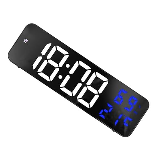 Acouto Spiegel Großer Digitaler LED -Uhr Home Elektronischer Wecker Großer Leinwand Stecker in weiß Montierter Weiß und Grün. Siehe Schriftart zu Digita Large Digital LED Clockled ClockDigital (Weiß Acouto Spiegel Großer Digitaler LED -Uhr Home Elektronischer Wecker Großer Leinwand Stecker in weiß Montierter Weiß und Grün. Siehe Schriftart zu Digita Large Digital LED Clockled ClockDigital (Weiß von Acouto