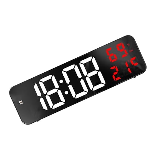Acouto Spiegel Großer Digitaler LED -Uhr Home Elektronischer Wecker Großer Leinwand Stecker in weiß Montierter Weiß und Grün. Siehe Schriftart zu Digita Large Digital LED Clockled ClockDigital (Weiß Acouto Spiegel Großer Digitaler LED -Uhr Home Elektronischer Wecker Großer Leinwand Stecker in weiß Montierter Weiß und Grün. Siehe Schriftart zu Digita Large Digital LED Clockled ClockDigital (Weiß von Acouto