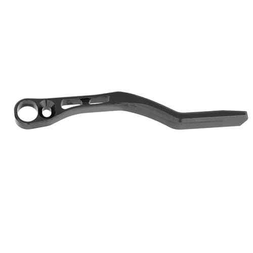 Acouto Starker Aluminium-Metalltextur-Fahrradkettenkettenfänger Antruminium Anti-Drop für das Roadbike-Accessoire 39T-53T, 34T-50T (Black) von Acouto